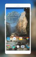 Theme for Intex Aqua T5 Cliff Waterfall Wallpaper bài đăng