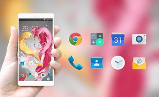 Love Heart Launcher Theme for Intex Aqua Y4 screenshot 3