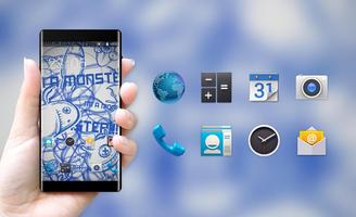 Abstract Graffiti Theme for Intex Aqua Ace Mini screenshot 3