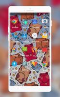 Lucky Cat Wallpaper & Theme for Intex Aqua Q1+ screenshot 1