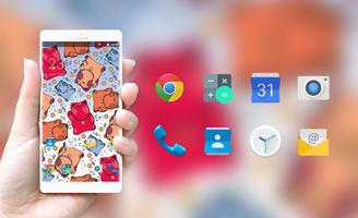Lucky Cat Wallpaper & Theme for Intex Aqua Q1+ screenshot 3