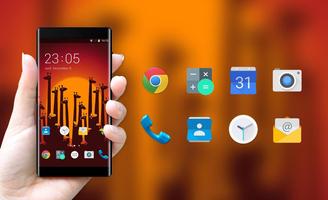 Giraffe Sailfish Launcher Theme for Intex Aqua Q5 screenshot 3
