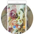 Theme for Intex Aqua Star L Flowers Wallpaper आइकन