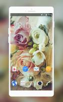 Theme for Intex Aqua Star L Flowers Wallpaper poster