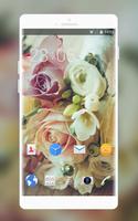 Theme for Intex Aqua Star L Flowers Wallpaper পোস্টার