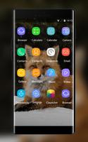 Theme for Intex Aura Plus Fox Wallpaper 截图 1