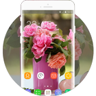 Theme for Intex Lions G10 Flower Wallpaper أيقونة