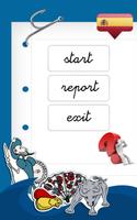 Learn SPANISH with Words FREE poster