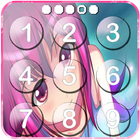 Icona Anime Girl Lock screen: Anime Girl Lock Screen