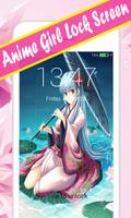 Anime Girl Lock screen: Anime Girl Lock Screen ภาพหน้าจอ 2