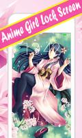 Anime Girl Lock screen: Anime Girl Lock Screen ภาพหน้าจอ 3