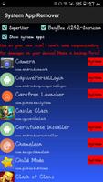 System App Remover capture d'écran 1