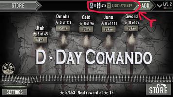 Cheat: D-Day Comando ONLINE ポスター