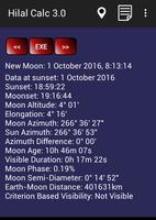 Hilal Calc 3.0 screenshot 1