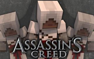 Skin Assassin Creed For Minecraft โปสเตอร์