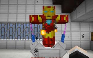 Skin Iron Man For Minecraft syot layar 2