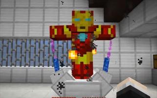 Skin Iron Man For Minecraft Ekran Görüntüsü 2
