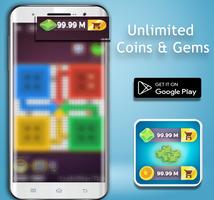 Coins & Gems For Ludo STAR |Ultimate Cheat | prank โปสเตอร์