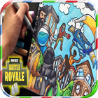 Free Fortnite Drawing أيقونة