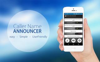 💯 Caller Name Announcer & Flash Alerts Call SMS poster