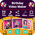 Icona Birthday Video Status Maker