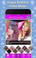 Birthday Video Status Maker syot layar 3