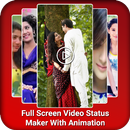 Full Screen Video Status Maker With Animation 2018 APK