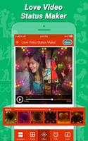 Love Video Status Maker & Video Maker With Music ภาพหน้าจอ 3