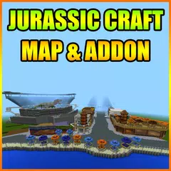 Jurassic Craft World Map &amp; Addon for MCPE