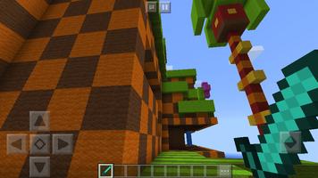 Map Sonic for Minecraft PE скриншот 1