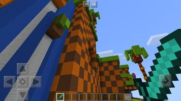 Map Sonic for Minecraft PE captura de pantalla 2