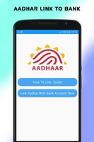 Link Aadhar to Bank Account Plakat