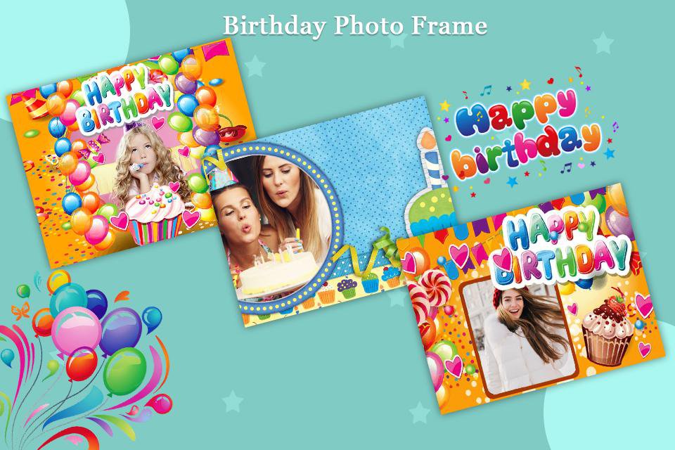 Birthday Cake Photo Frame APK for Android Download