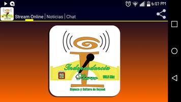 Independencia Stereo 106.6 MHz screenshot 2