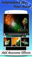 برنامه‌نما Independence Day Video Maker : 15 Aug. Movie Maker عکس از صفحه