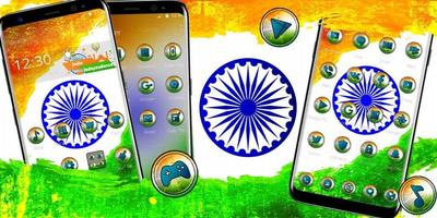India Independence Day Theme syot layar 3