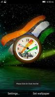 India Clock Live Wallpaper ภาพหน้าจอ 2