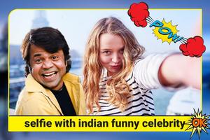 Indian funny Celebrity Selfie Photo Editor capture d'écran 1