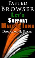 Indian Browser - India's Faster Browser plakat