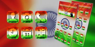 Elegant Indian Flag Launcher Screenshot 3