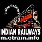 Indian Railways m.etrain@info আইকন