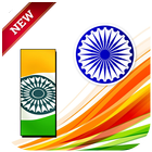 Indian Flag Letter-icoon