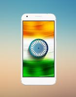 HD Indian Flag Wallpaper الملصق