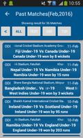 Cricket Mania : Cricket Scores capture d'écran 1