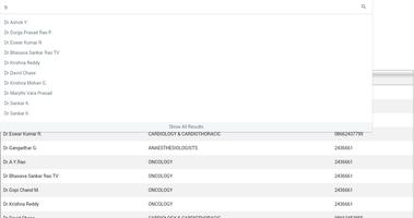 Vijayawada Doctors Database โปสเตอร์