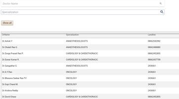 Vijayawada Doctors Database 截圖 1