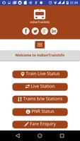 Indian Train Info capture d'écran 1