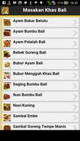 برنامه‌نما Masakan Khas Bali عکس از صفحه