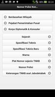 Nomor Polisi Kendaraan Screenshot 1