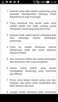 1 Schermata Kata Mutiara Cinta